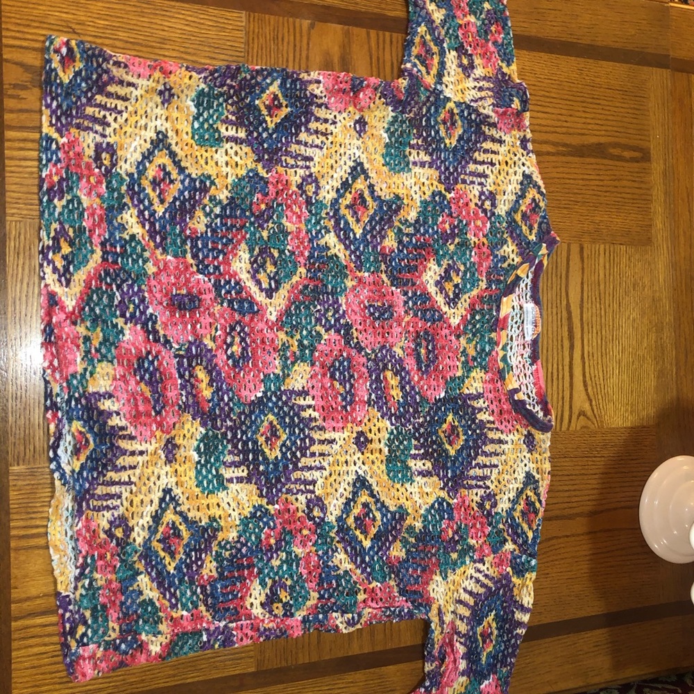 Vintage colorful top
